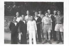 1945 Pacific WWII British Canadian GIs Pic possibly by Charlie