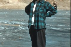 1950 03 New York Forest Hills Ice Skating Mom