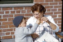 1958 09 New York GrandMa Kramer Dennis