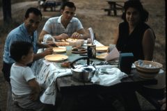 1959 08 New York Dad Mom Dennis Unknown1