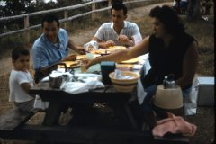 1959 08 New York Dad Mom Dennis Unknown2