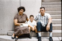 1961 09 New York Museum Natural History Dad Mom Dennis1