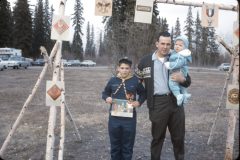 1967 05 Alaska Ft Wainwright Dad Dennis Sam CubScouts