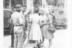 1944 Pacific WWII RayMillano RositaMoreno MaryElliot Francis Fay Pic possibly by Charlie