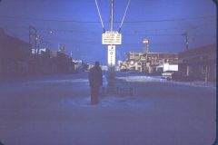 1963 12 Trip To Alaska Dawson Creek BC Alcan Hghwy Mile0 Dad
