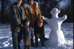 1970 11 Alaska David Mom David Sam Dennis