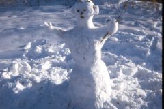 1970 11 Alaska Ft Wainwright Snowman