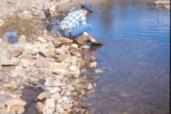 1972 08 Alaska Dad David Gold Panning