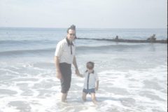 1973 09 NewYork Dad David Beach