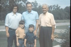 1973 09 Ohio Dad Dennis David Sam GrandpaHartley