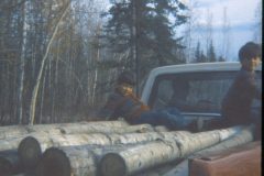 1973 10 Alaska HendersonRd. Fairbanks Dad David Sam