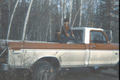 1973 10 Alaska HendersonRd. Fairbanks Dad David Sam1
