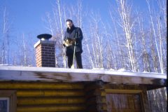 1974 04 Alaska HendersonRd. Fairbanks Dad