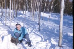 1974 04 Alaska HendersonRd. Fairbanks Dad1