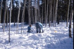 1974 04 Alaska HendersonRd. Fairbanks Dad David Sam4