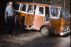 1974 06 Alaska HendersonRd. Fairbanks Dad David Sam