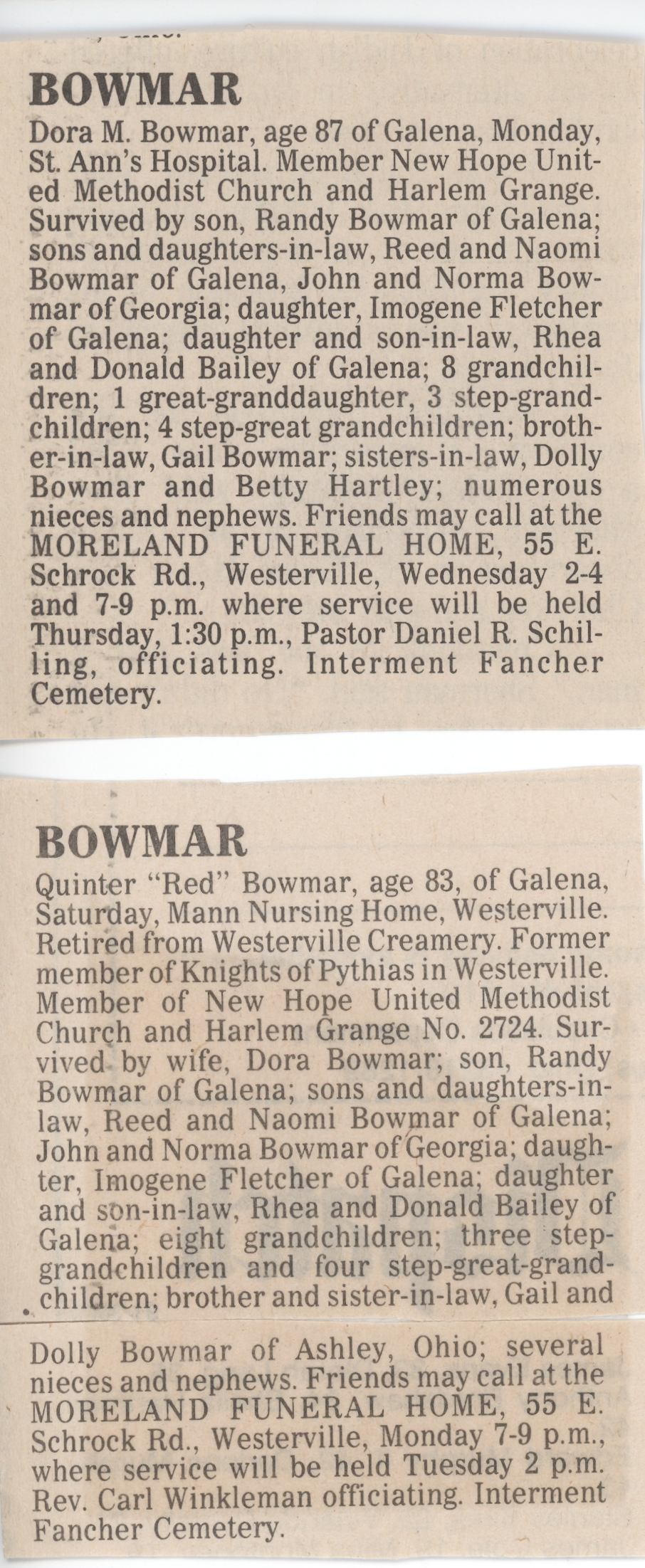 1991_1992_Dora.And.Qunter.Bowmar.Obituaries.Great.Aunt.Dora